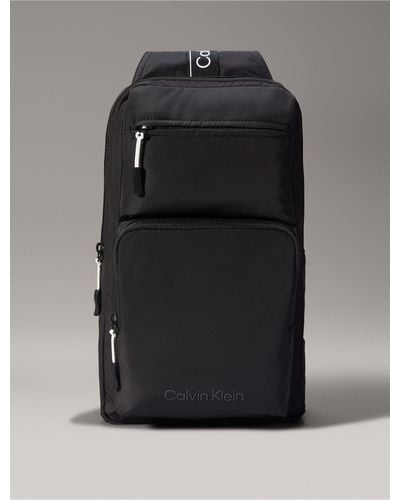 Calvin Klein Ck Sport Sling Bag - Black