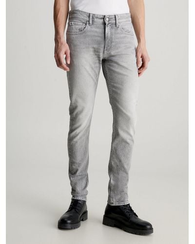 Calvin Klein Slim Tapered Jeans - Grey