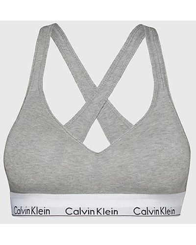 Calvin Klein Corpiño Modern Cotton - Gris