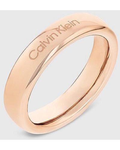 Calvin Klein Ring - Pure Silhouettes - Natur