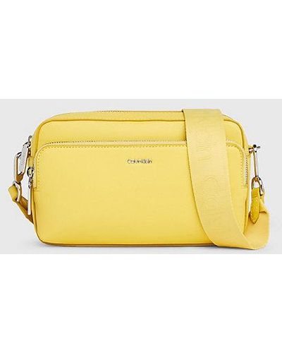 Calvin Klein Crossbody Bag - Gelb
