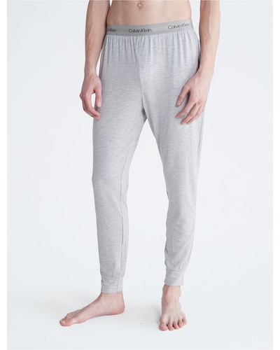 Calvin Klein Ultra-soft Modern Lounge Sleep Sweatpants - Gray