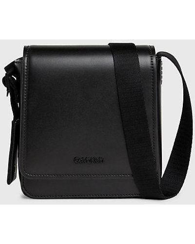 Calvin Klein Eckige Reporter-Bag - Schwarz