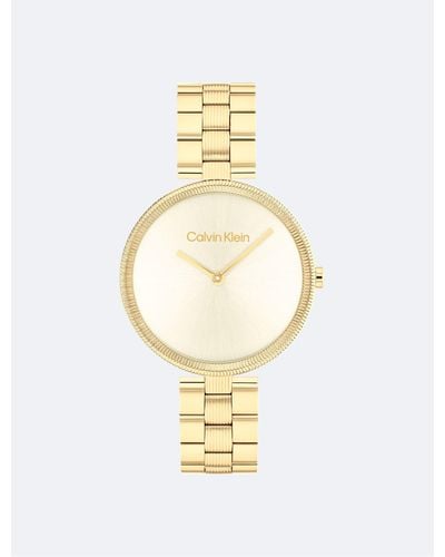 Calvin Klein Minimal Link Bracelet Watch - Metallic