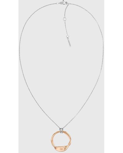 Calvin Klein Necklace - Ethereal Metals - White