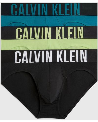 Calvin Klein Lot de 3 slips - Intense Power - Bleu
