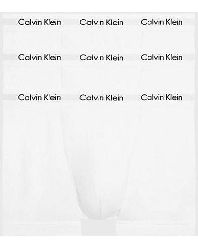 Calvin Klein 3er-Pack Shorts - Cotton Stretch - Weiß