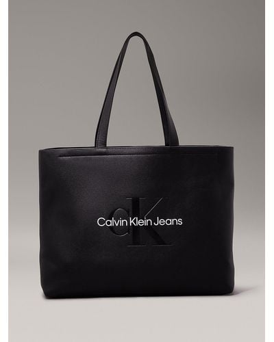 Calvin Klein Large Tote Bag - Black
