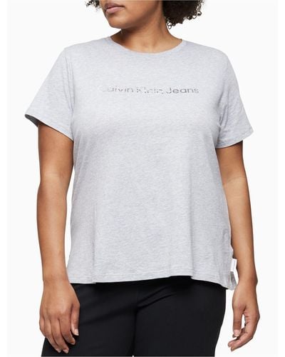 Calvin Klein Jeans Slim-Fit Black Logo T-Shirt  Tops women blouses, Calvin  klein outfits, Free t shirt design