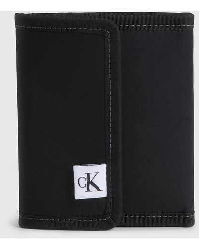 Calvin Klein Portefeuille à 3 volets - Noir