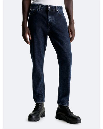 Calvin Klein Relaxed Fit Dad Jeans - Blue