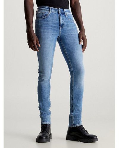 Calvin Klein Skinny Jeans - Azul