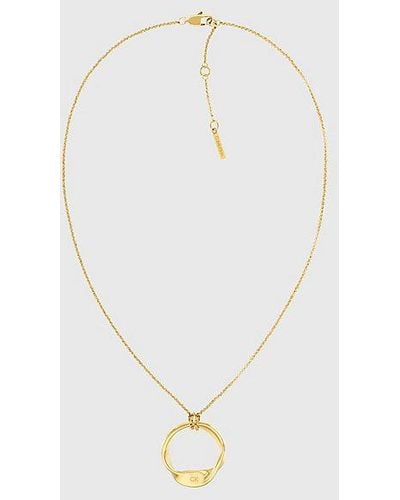Calvin Klein Ketting - Ethereal Metals - Wit