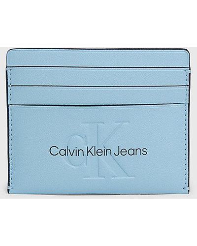 Calvin Klein Tarjetero con RFID - Azul
