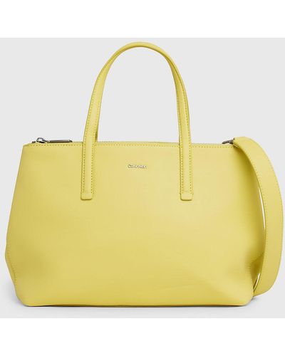 Calvin Klein Sac tote - Jaune