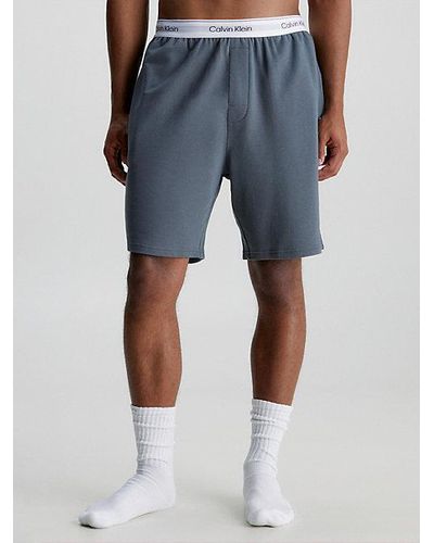 Calvin Klein Loungeshorts - Modern Cotton Terry - Grijs