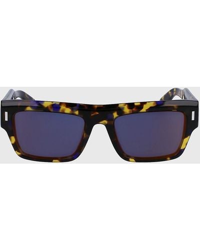 Calvin Klein Square Sunglasses Ck23504s - Blue