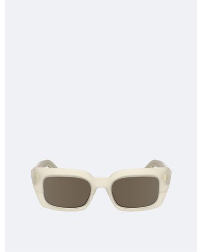 Calvin Klein Naturals Modern Butterfly Sunglasses - White