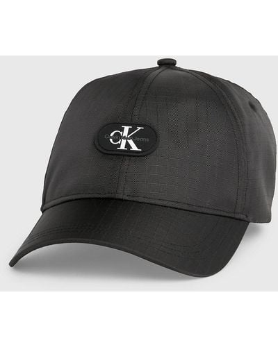 Calvin Klein Ripstop Logo Cap - Black