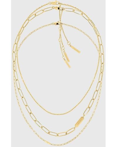 Calvin Klein Coffret cadeau collier chaîne - Blanc