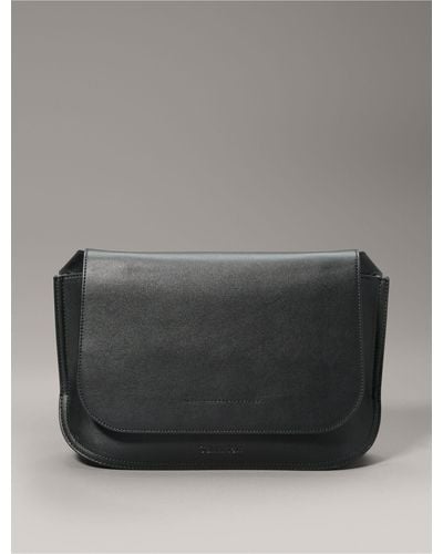 Calvin Klein Elemental Messenger Bag - Gray