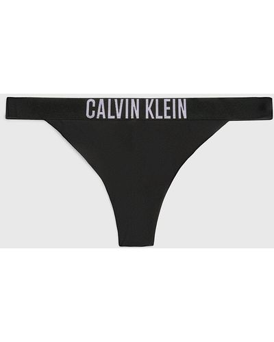 Calvin Klein Bas de bikini brésilien - Intense Power - Noir