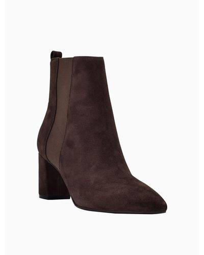 calvin klein brown boots