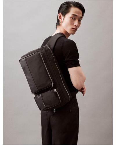 Calvin Klein Utility Oversized Sling Bag - Black