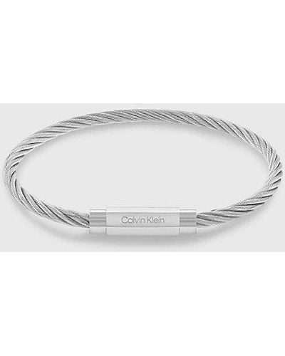 Calvin Klein Armband - Modern Grid - Mettallic