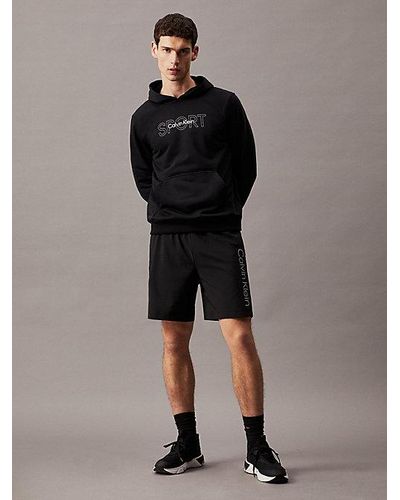 Calvin Klein Kurze Sporthose - Schwarz