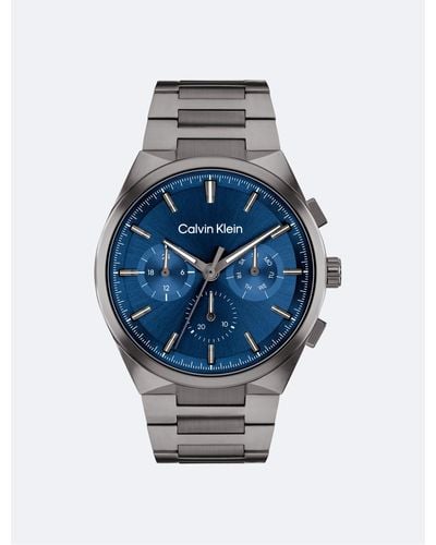 Calvin Klein Multifunction H-link Bracelet Watch - Metallic