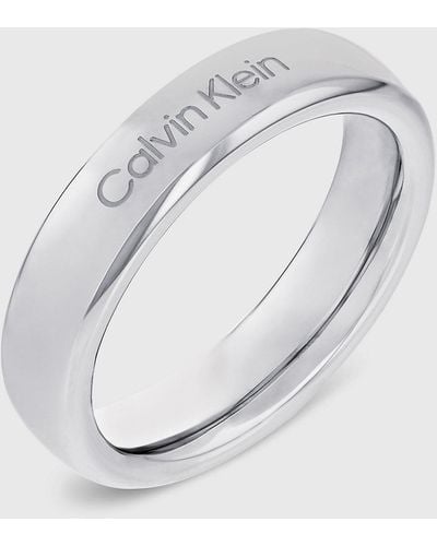 Calvin Klein Ring - Pure Silhouettes - White