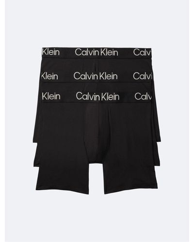 Calvin Klein Ultra-soft Modern 3-pack Boxer Brief - Black