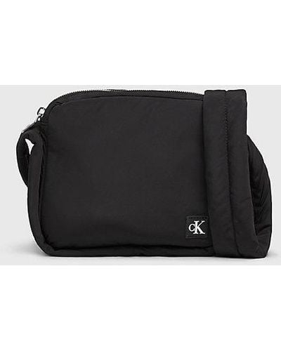 Calvin Klein Quadratische Crossbody Bag - Schwarz