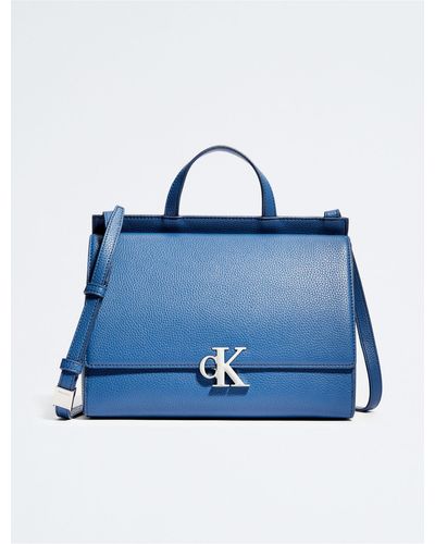Calvin Klein Monogram Foldover Crossbody Bag - ShopStyle