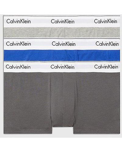 Calvin Klein 3-pack Heupboxers - Modern Cotton - Grijs