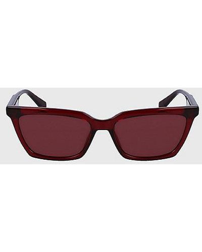 Calvin Klein Gafas de sol ojo de gato CKJ23606S - Morado