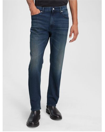 Calvin Klein Slim Fit Boston Blue Black Jeans