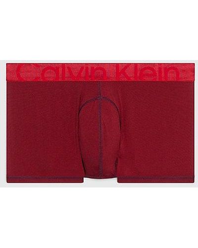 Calvin Klein Hüft-Shorts - Future Shift - Rot