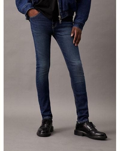 Calvin Klein Super Skinny Jeans - Blue