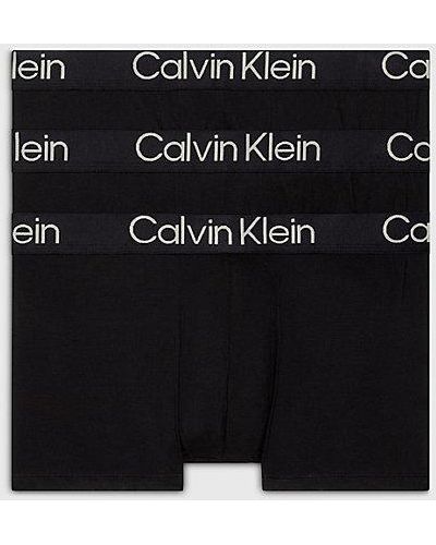 Calvin Klein 3-pack Boxers - Ultra Soft Modern - Zwart
