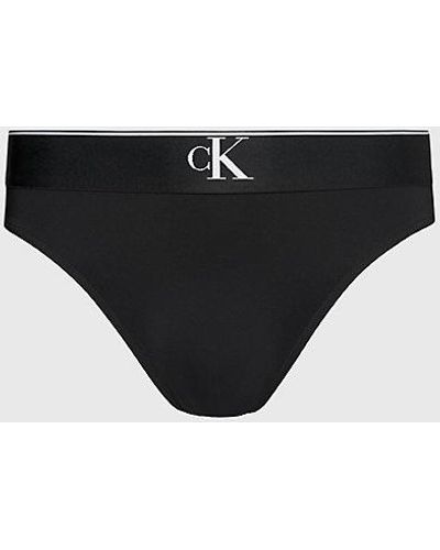 Calvin Klein Zwembroek - Ck Monogram - Zwart