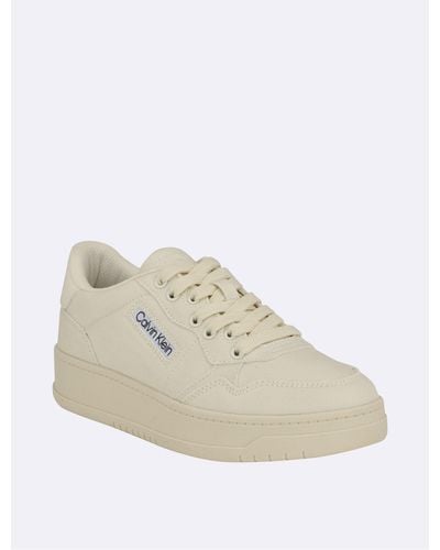 Calvin Klein Rhean Low Top Sneaker - White