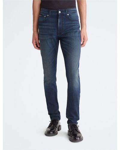 Blue Calvin Klein Jeans for Men | Lyst