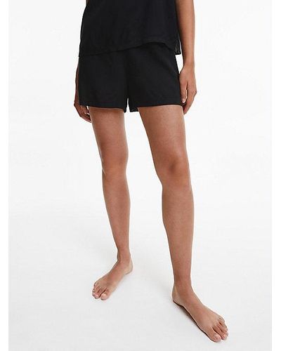 Calvin Klein Pyjamashort - Zwart