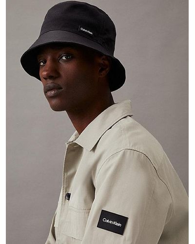 Calvin Klein Twill Bucket Hat - Zwart