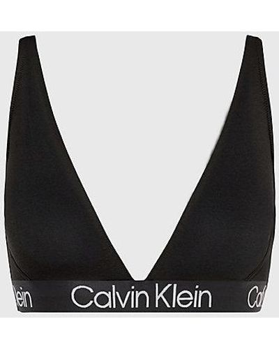 Calvin Klein Sujetador de triángulo - Modern Structure - Negro