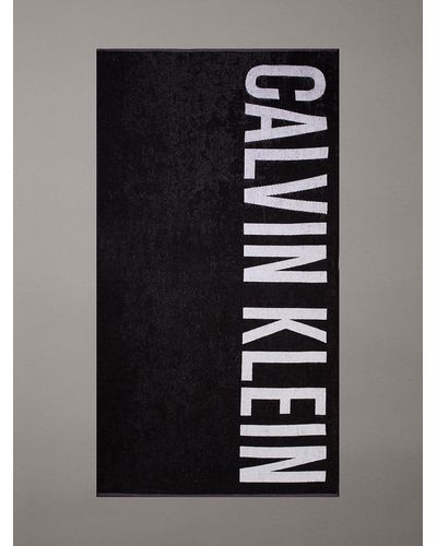 Calvin Klein Beach Towel - Black