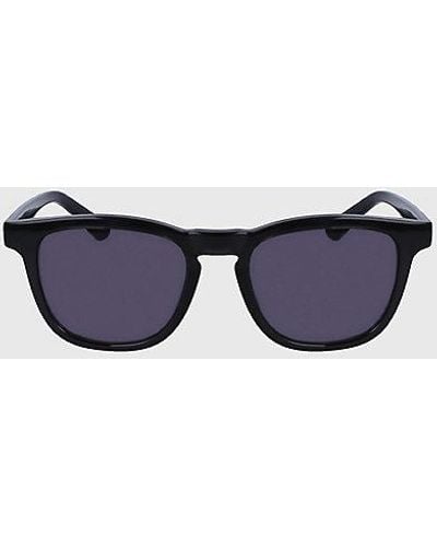 Calvin Klein Gafas de sol rectangulares CK23505S - Azul