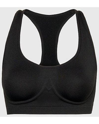 Calvin Klein Bralette - Bonded Flex - - Black - Women - Xs - Zwart